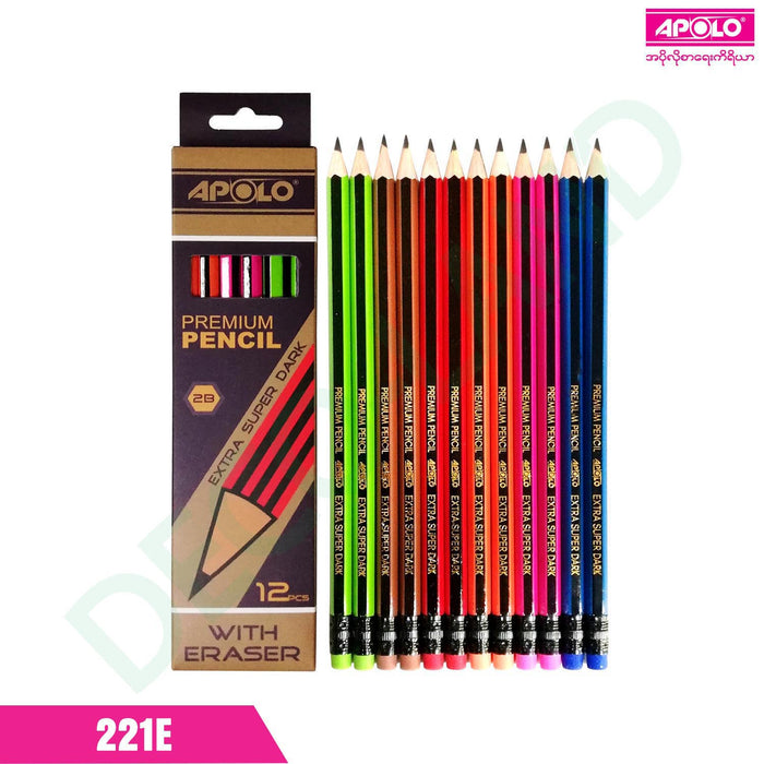 APOLO PENCIL A-221E (2B)