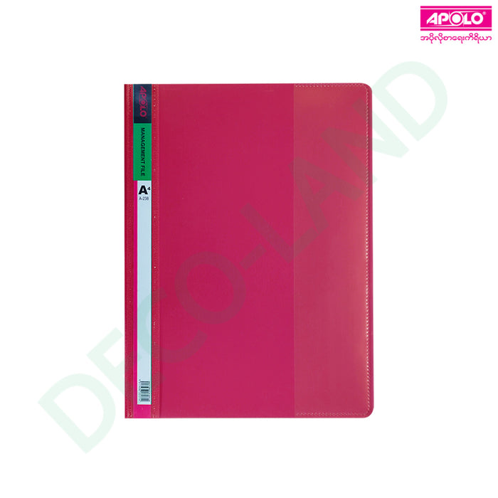 အရောင်စုံပလတ်စတစ်ဖိုင်  (Office File)