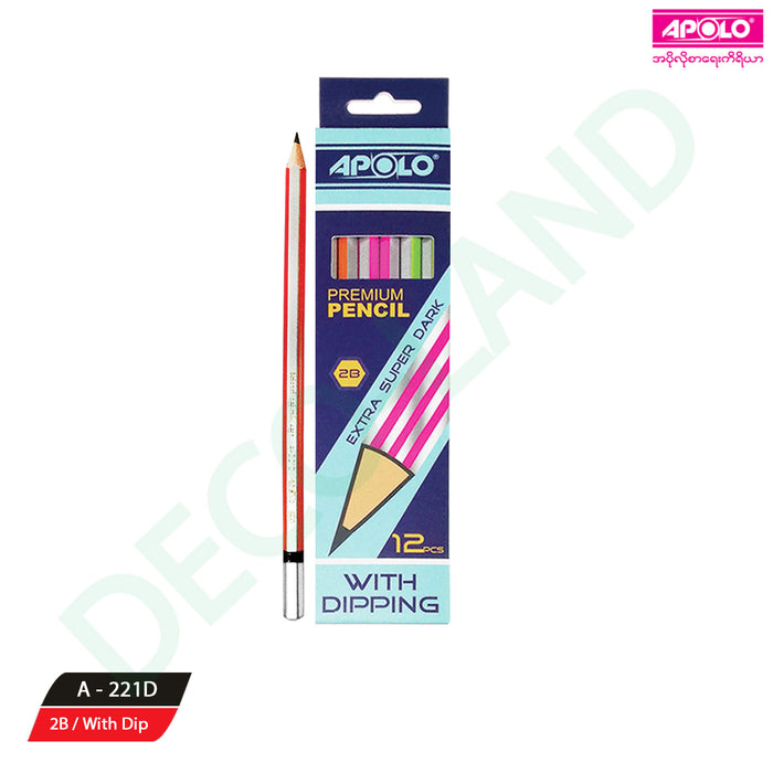 APOLO PENCIL A-221D (2B)