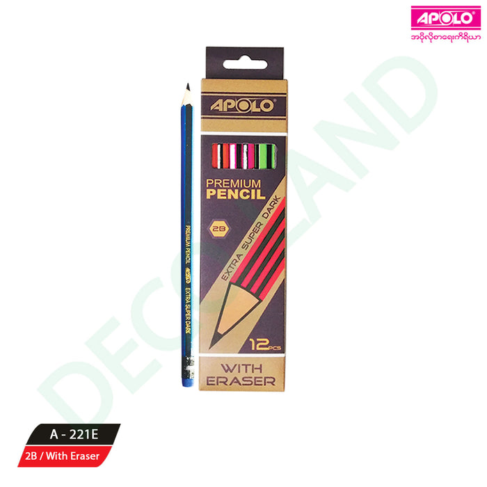 APOLO PENCIL A-221E (2B)