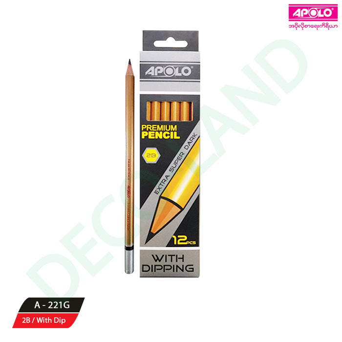 APOLO PENCIL A-221G (2B)