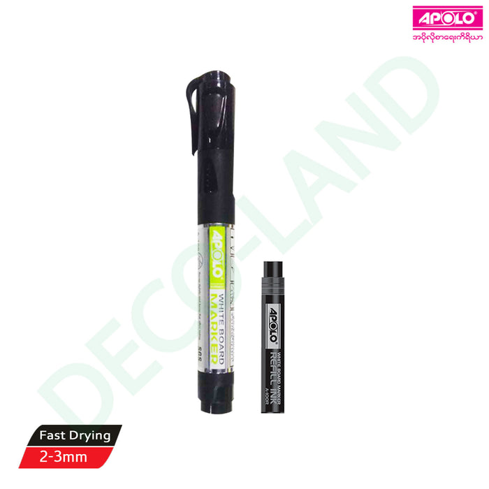 APOLO White Board Marker& Refill